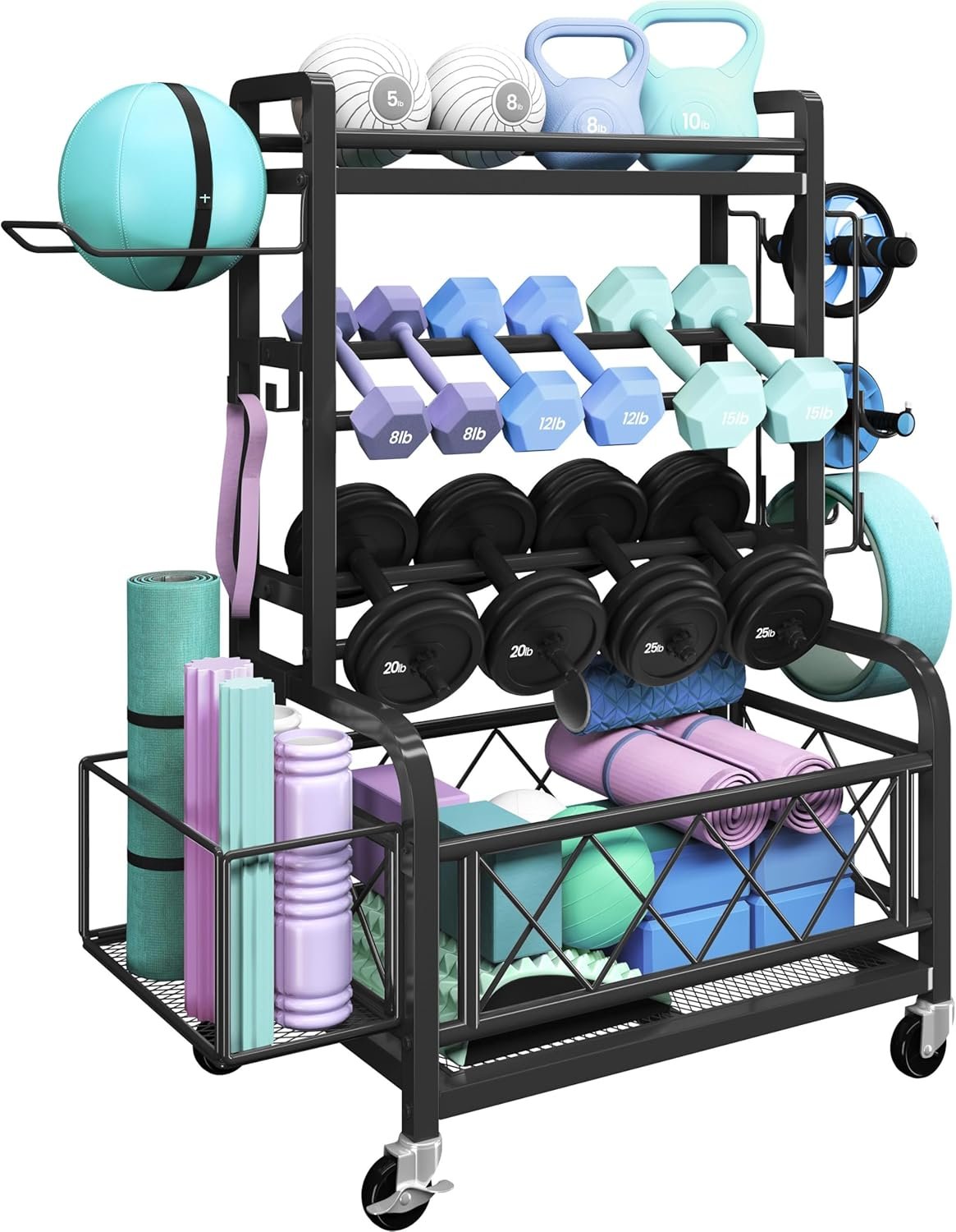 Get Organized: Review of the Yaheetech Dumbbell Rack for Your Home Gym