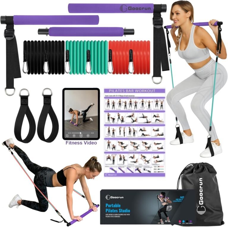 Unleash Your Fitness: Review of the Portable Pilates Bar Kit for Total Body Workouts