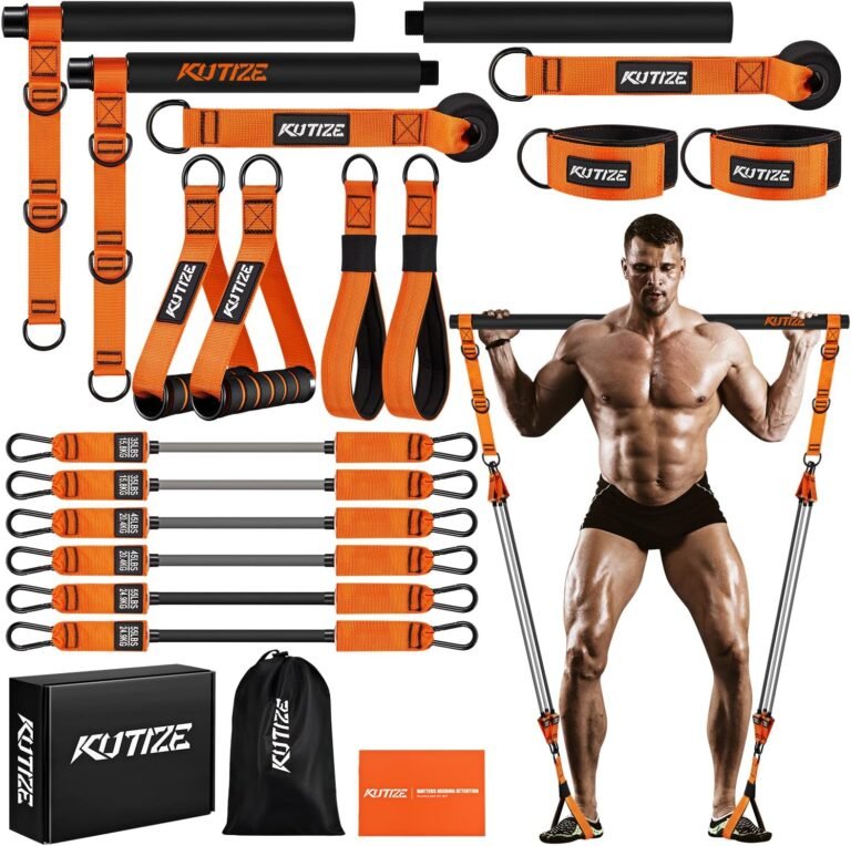 Transform Your Workout: Unleash Full-Body Strength with the Pilates Bar Kit!