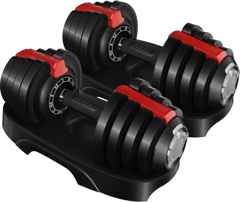 Transform Your Workouts: The Ultimate Review of Yaheetech Adjustable Dumbbell Set!