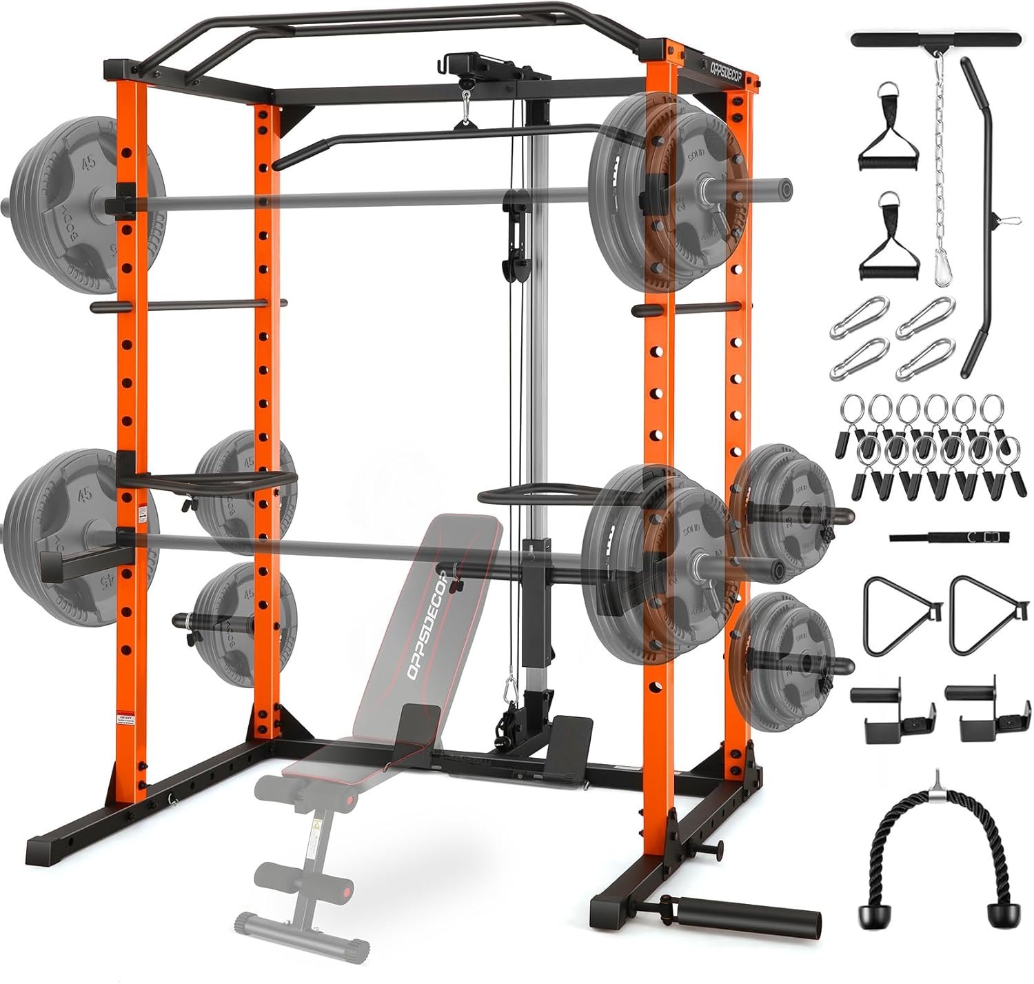 Unleash Your Strength: The Ultimate Review of the Multi-Function Power Cage with Cable Pulley System