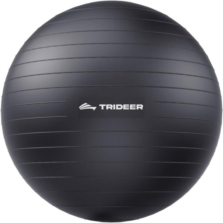 Elevate Your Fitness: Review of the Trideer Extra Thick Yoga Ball