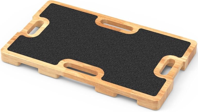 Elevate Your Workout: The Wooden Resistance Band Foot Plate Reviewed