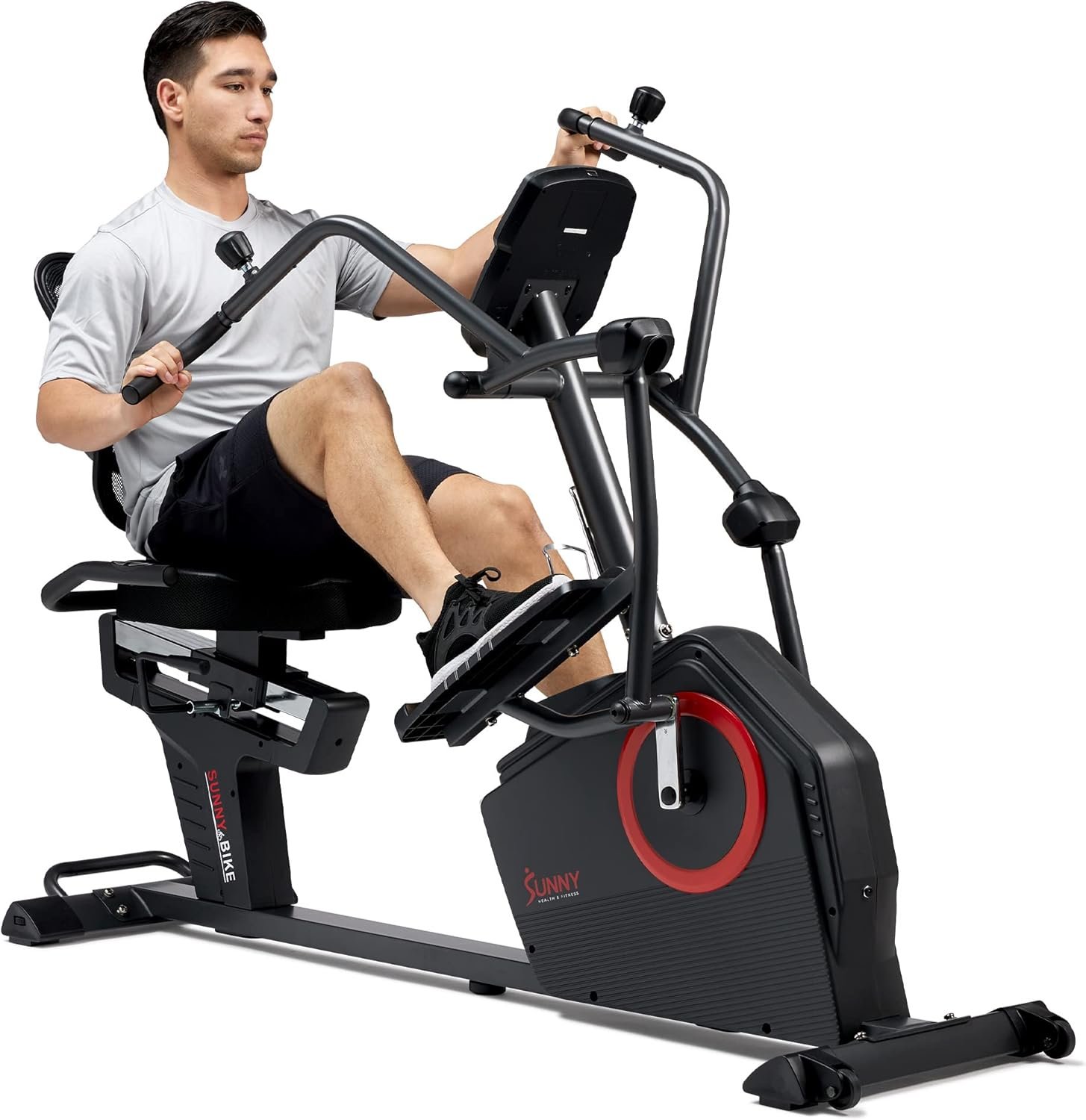 Transform Your Home Workouts: The Sunny Health & Fitness Elite Recumbent Cross Trainer Review