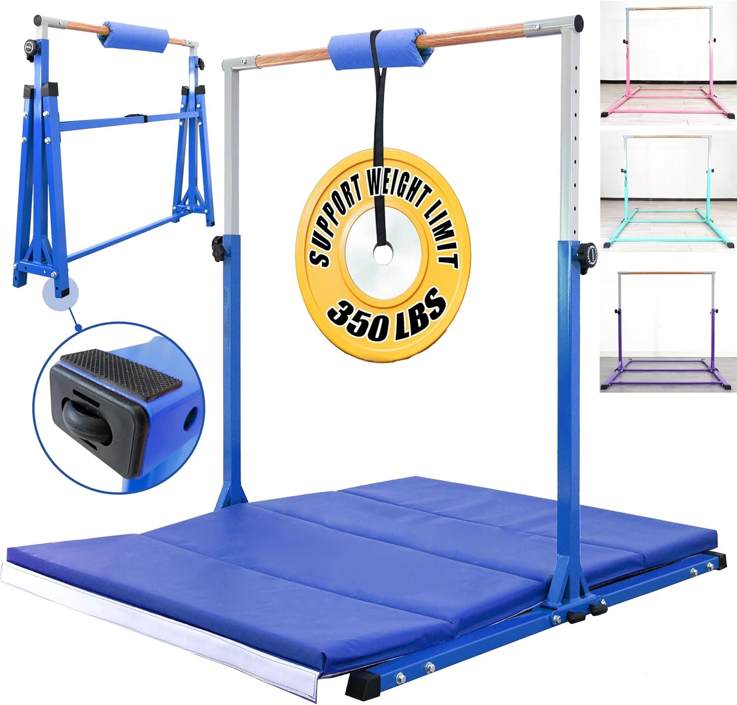 Unleash Gymnastics Potential: The Ultimate Foldable Bar for Kids & Teens!