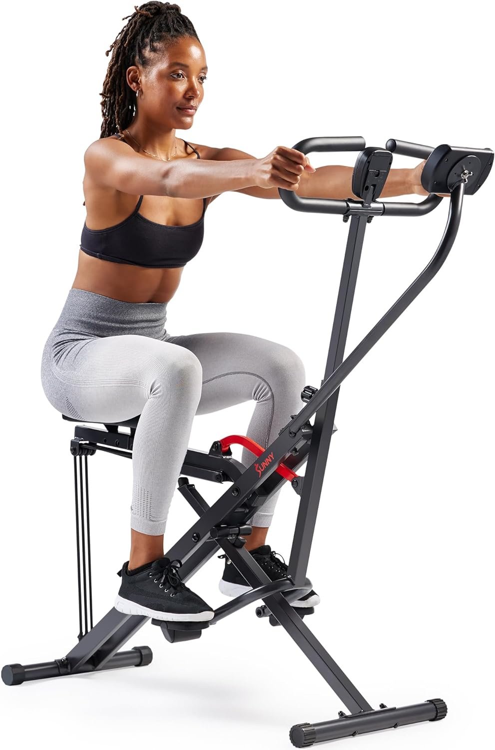 Unlock Your Fitness: The Sunny Health & Fitness Upright Row-N-Ride Trainer Review
