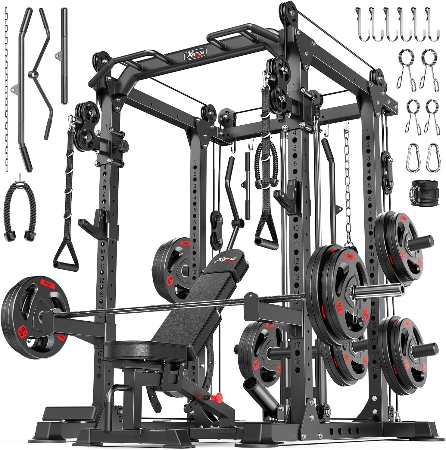 Elevate Your Home Gym: Review of the Power Cage Multi-Function Power Rack