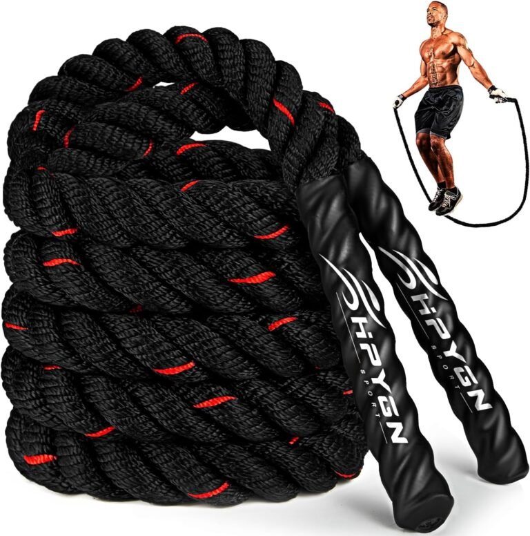 Elevate Your Workout: HPYGN Weighted Jump Rope for Total Body Strength