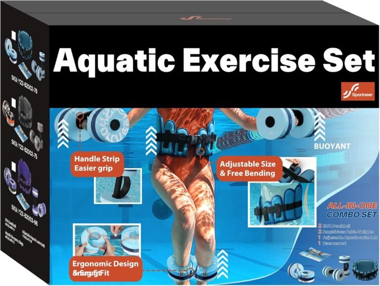 Maximize Your Pool Workout: Sportneer Water Aerobics Combo Review!