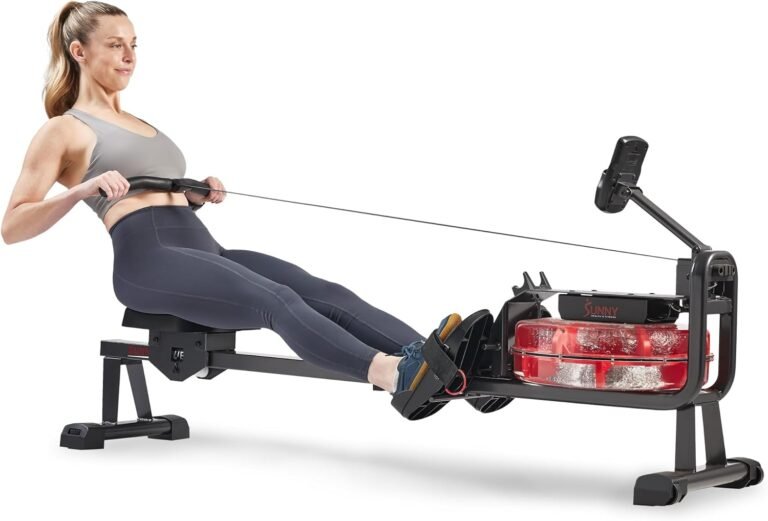 Maximize Your Workout: A Review of the Sunny Health & Fitness Water Rowing Machine