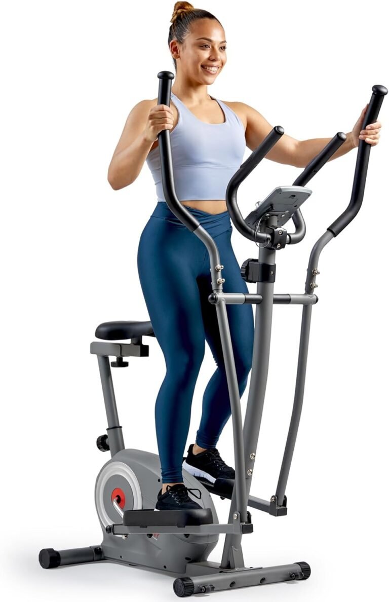 Revitalize Your Home Workout with the Sunny Health & Fitness 2-in-1 Cross Trainer!