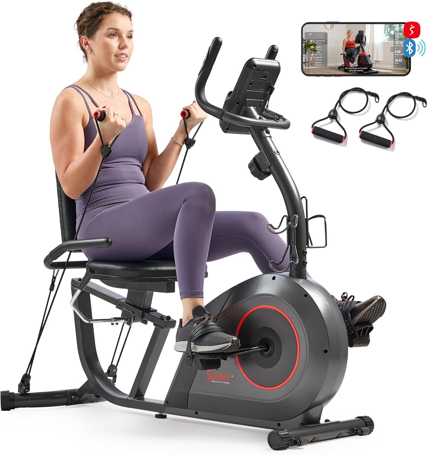 Revitalize Your Workout: The Sunny Health & Fitness Smart Recumbent Bike Review