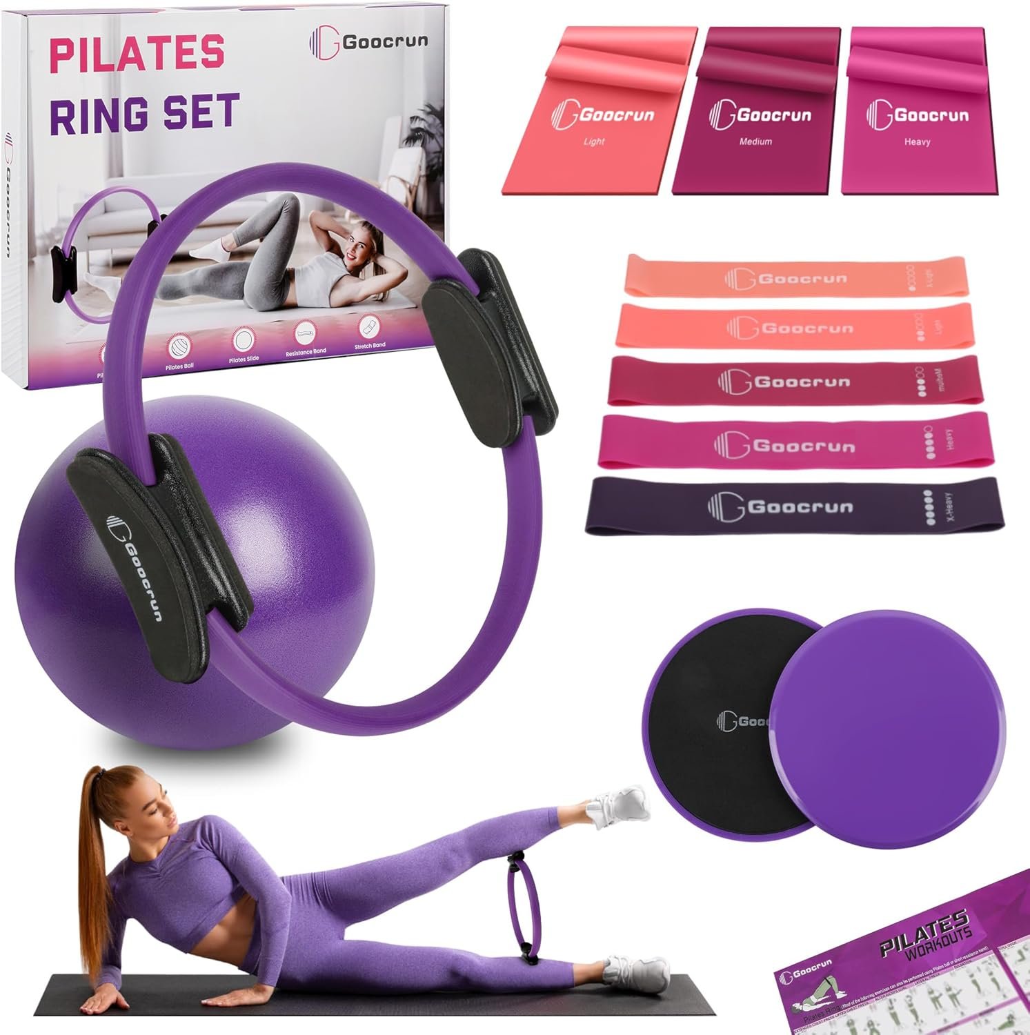 Transform Your Home Workouts: The Ultimate Pilates Ring & Resistance Bands Set Review!