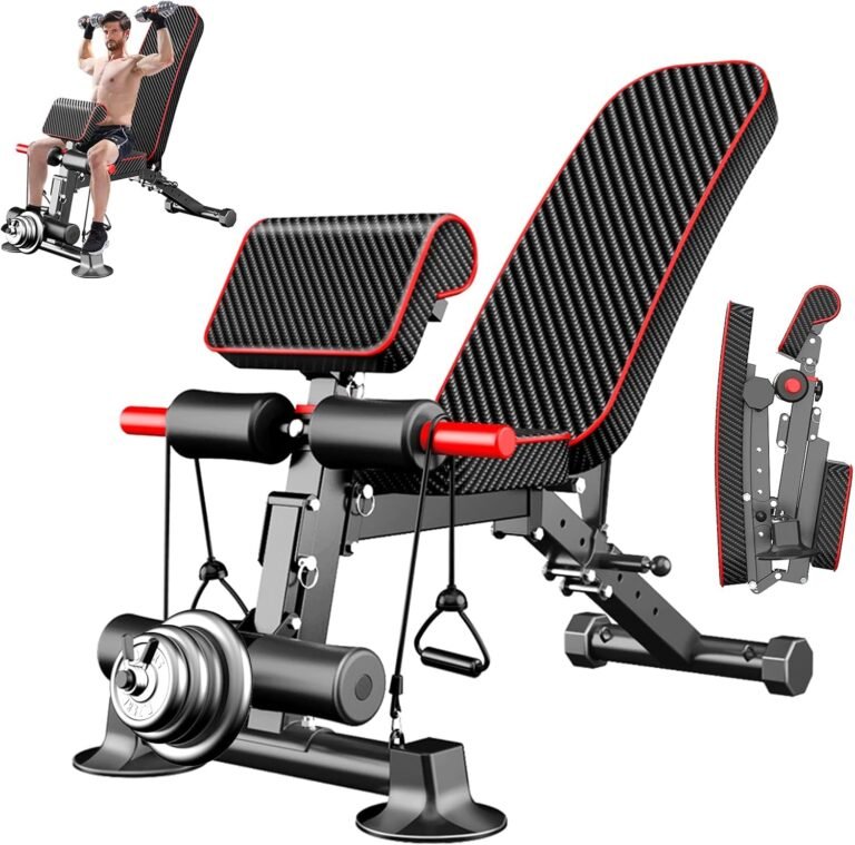 Unleash Your Workout Potential: A Review of the Adjustable Weight Bench for Home Fitness