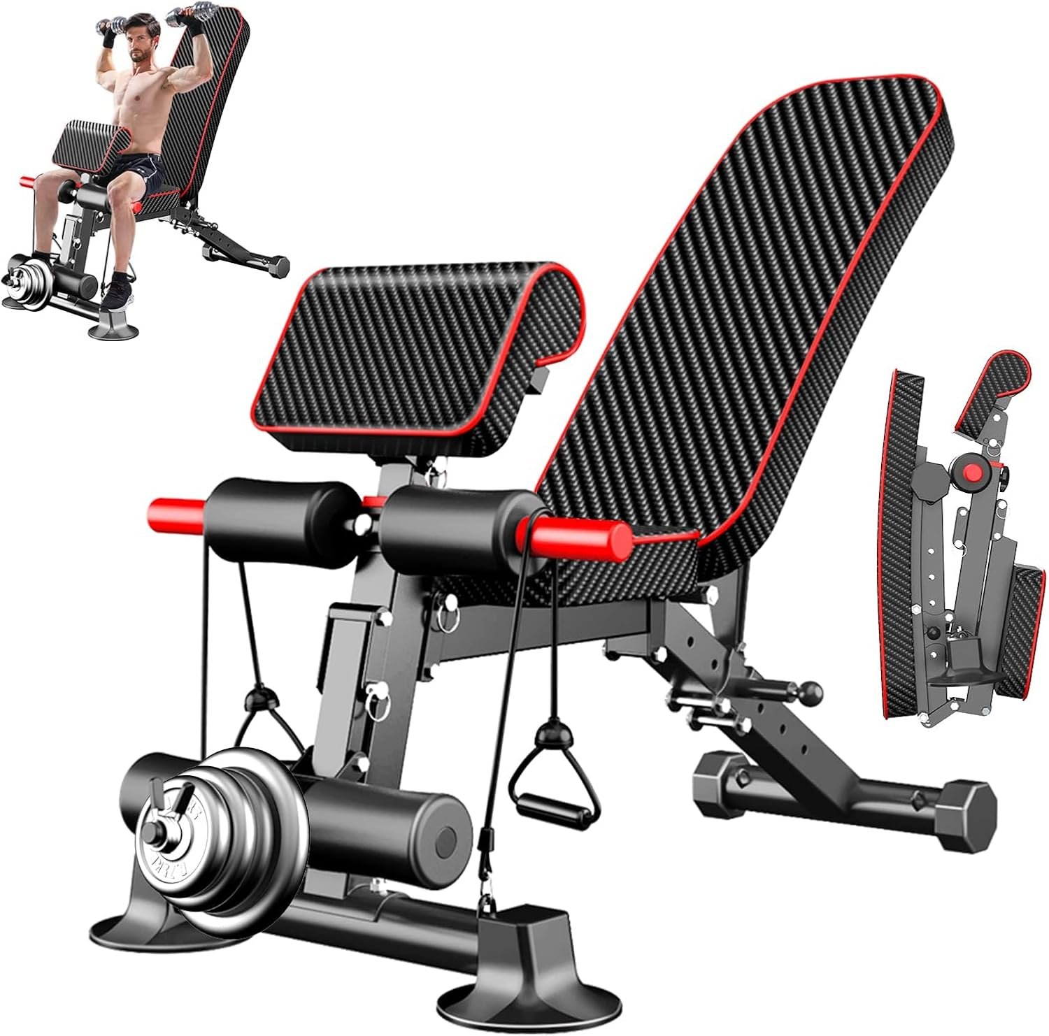 Unleash Your Workout Potential: A Review of the Adjustable Weight Bench for Home Fitness
