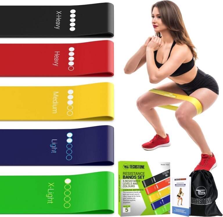 Unlock Your Fitness Potential with the TechStone Resistance Bands Set!