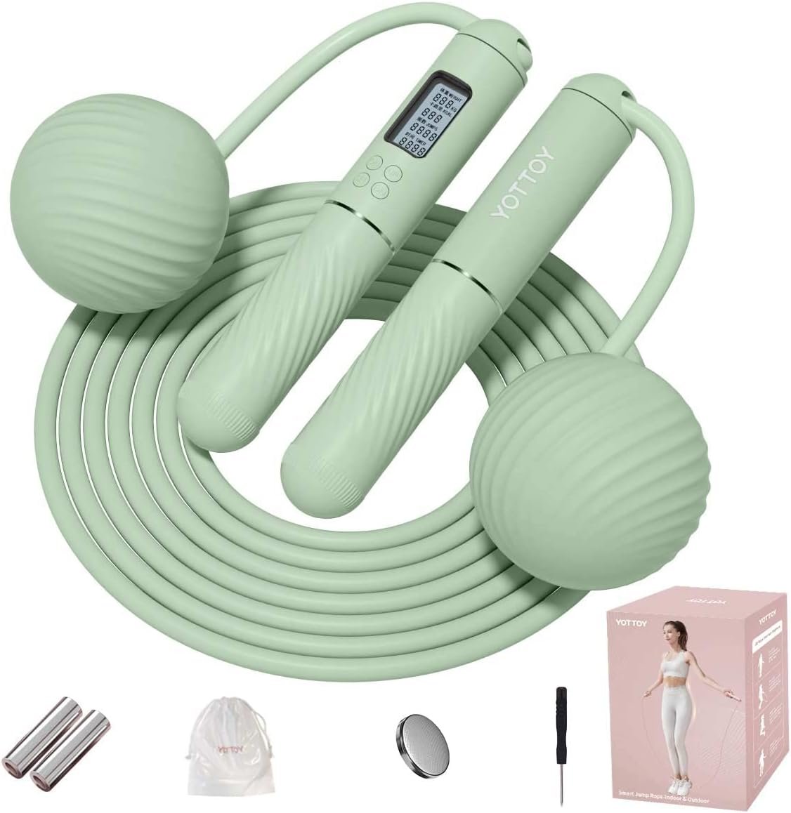 Rev Up Your Workout: YOTTOY Cordless Jump Rope Review for Fitness Enthusiasts