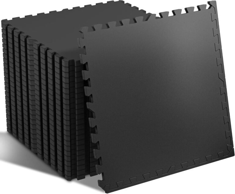 Transform Your Home Gym: SUPERJARE Rubber Top Exercise Mats Review