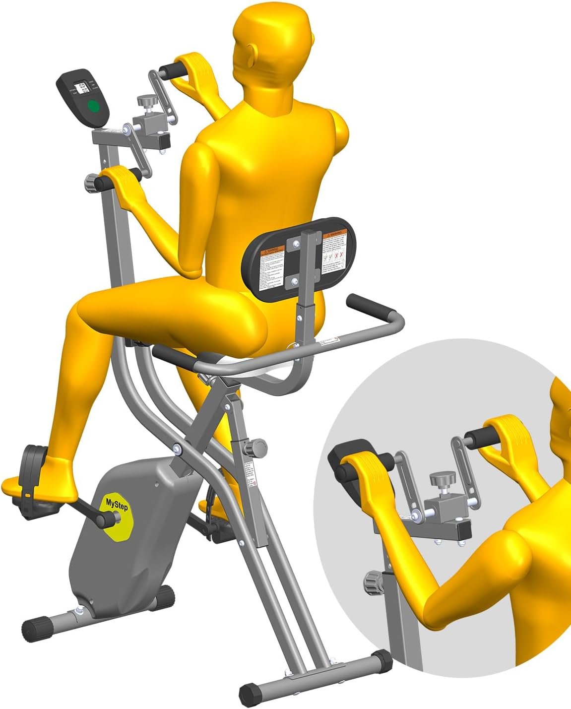 Transform Your Home Workouts: Review of the Folding Exercise Bike with Adjustable Resistance