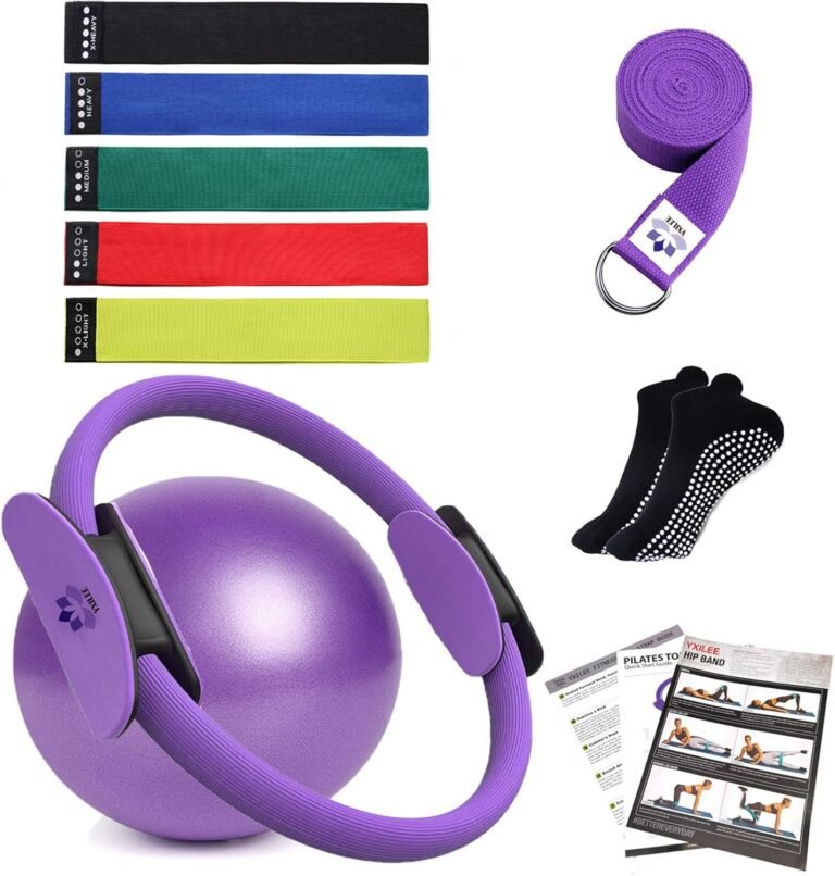 Transform Your Home Workouts: YXILEE Pilates Ring Circle Set Review