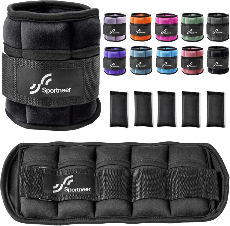 Boost Your Workout: Review of Sportneer Adjustable Ankle Weights!