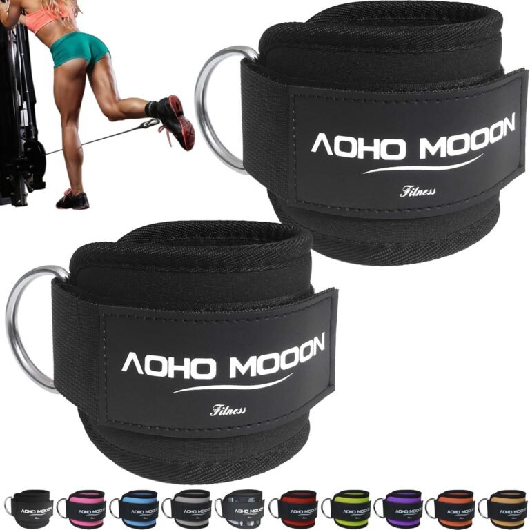 Elevate Your Glute Workouts: The Best Comfortable Adjustable Ankle Straps for Cable Machines!
