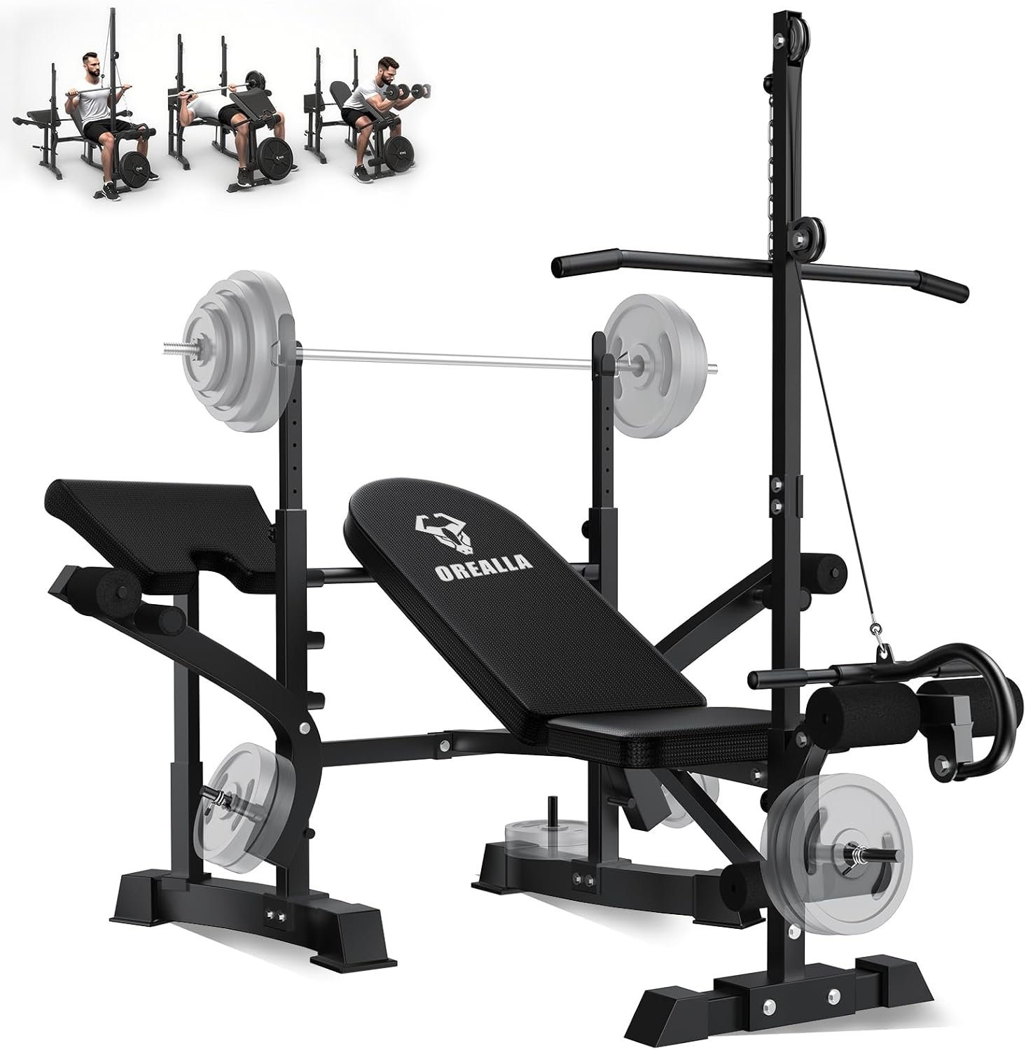Transform Your Home Workouts: The Ultimate 8-in-1 Adjustable Weight Bench Review!