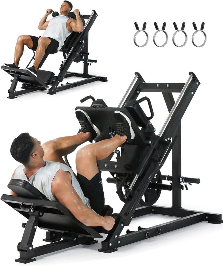 Transform Your Lower Body Workout: Garvee 2-in-1 Leg Press & Hack Squat Machine Review