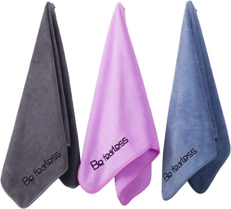 Experience Ultimate Comfort: Review of Microfiber Gym Towels for Your Workout Needs!