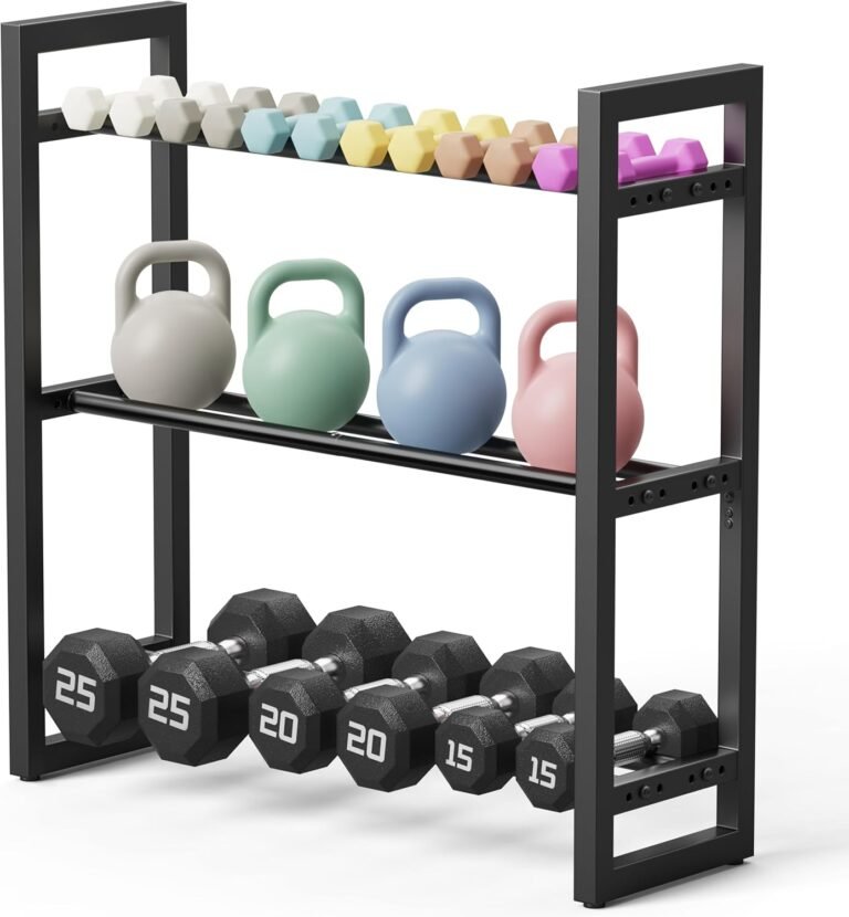 Maximize Your Home Gym: Pickpiff 3 Tier Dumbbell Rack Review