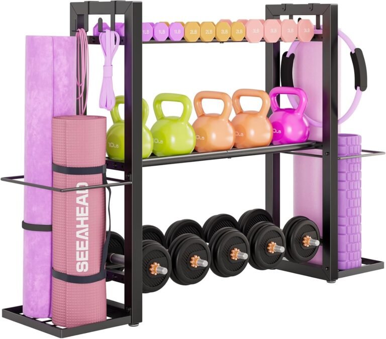 Maximize Your Home Gym: The Heavy Duty 3-Tier Dumbbell Rack Review