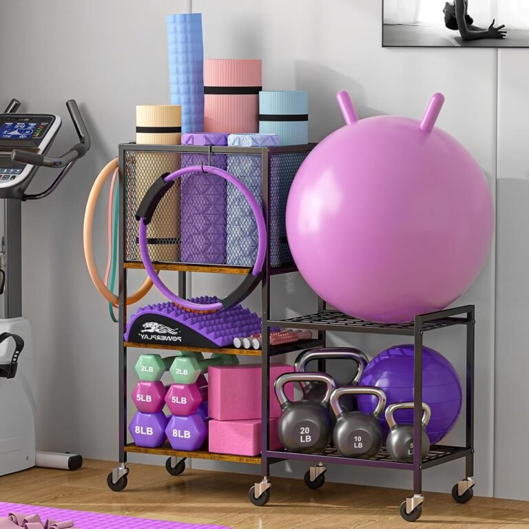 Maximize Your Space: The Ultimate 5 Tier Dumbbell and Yoga Mat Storage Rack Review