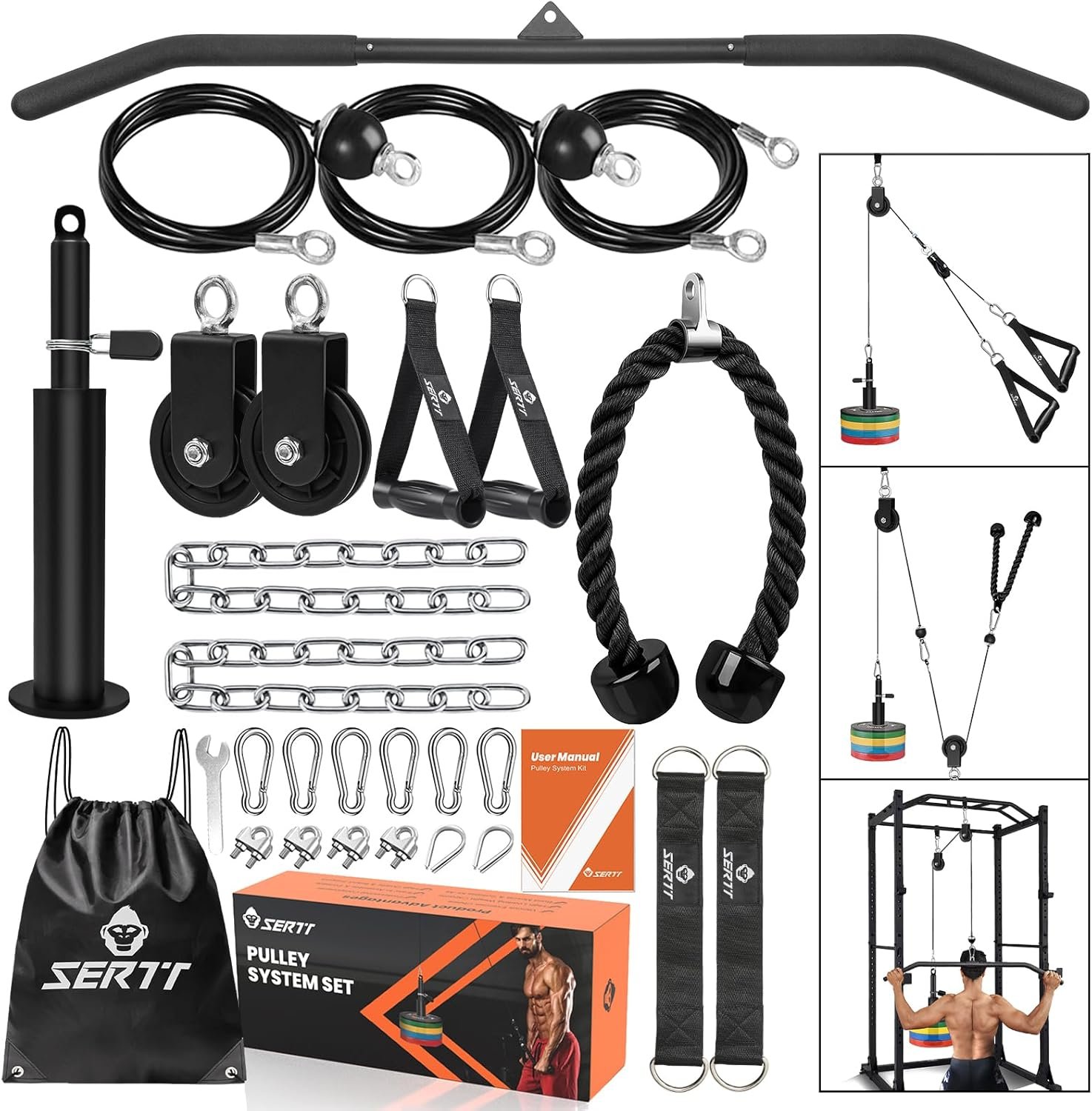 Transform Your Home Workout: SERTT Gym Pulley System Review