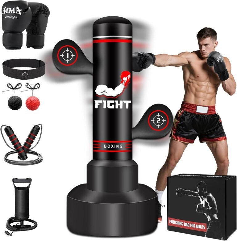 Unleash Your Power: The Ultimate Review of the 70” Heavy Freestanding Punching Bag for Home Fitness!
