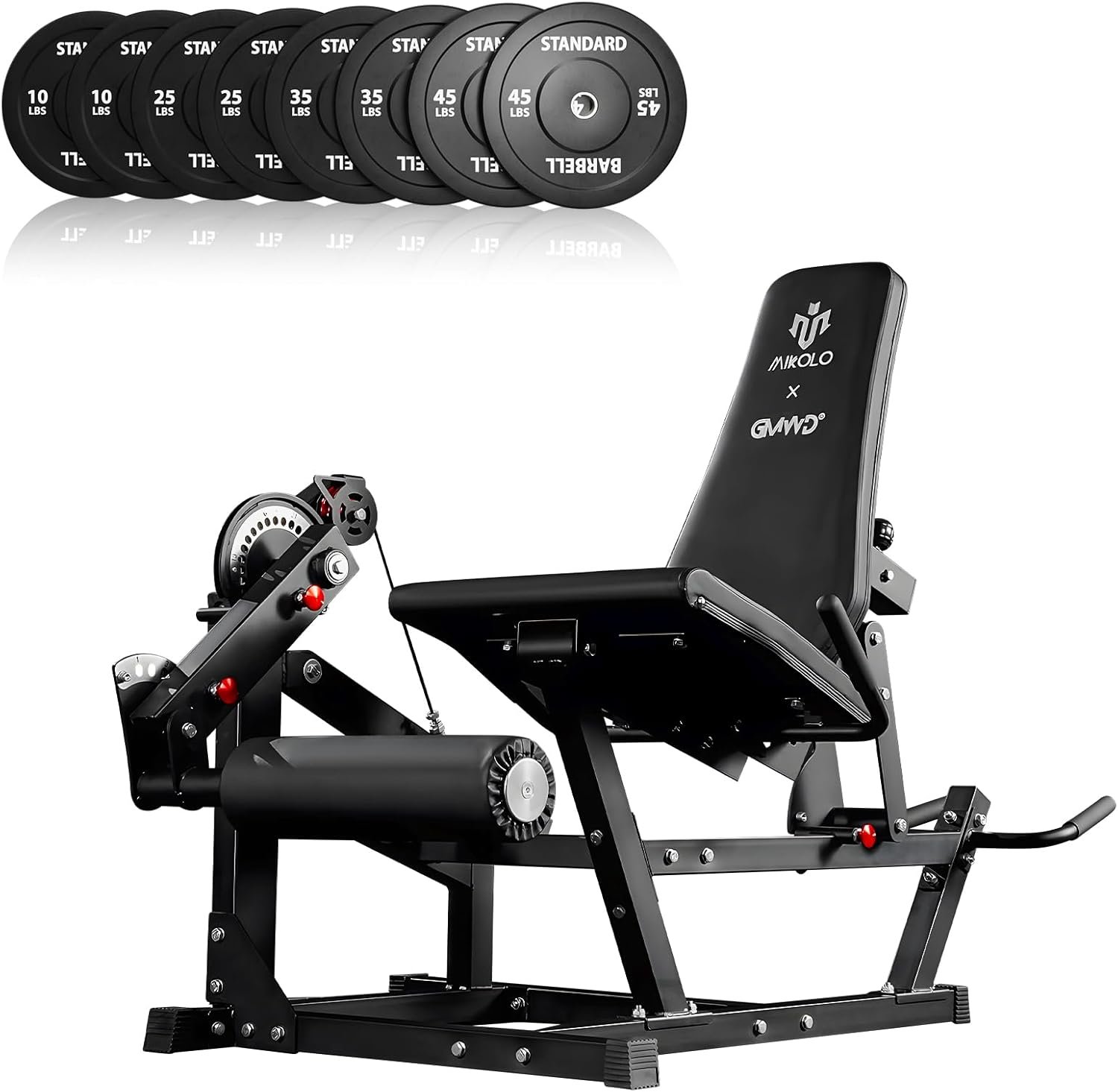 Unlock Your Leg Strength: Mikolo Adjustable Leg Extension and Curl Machine Reviews