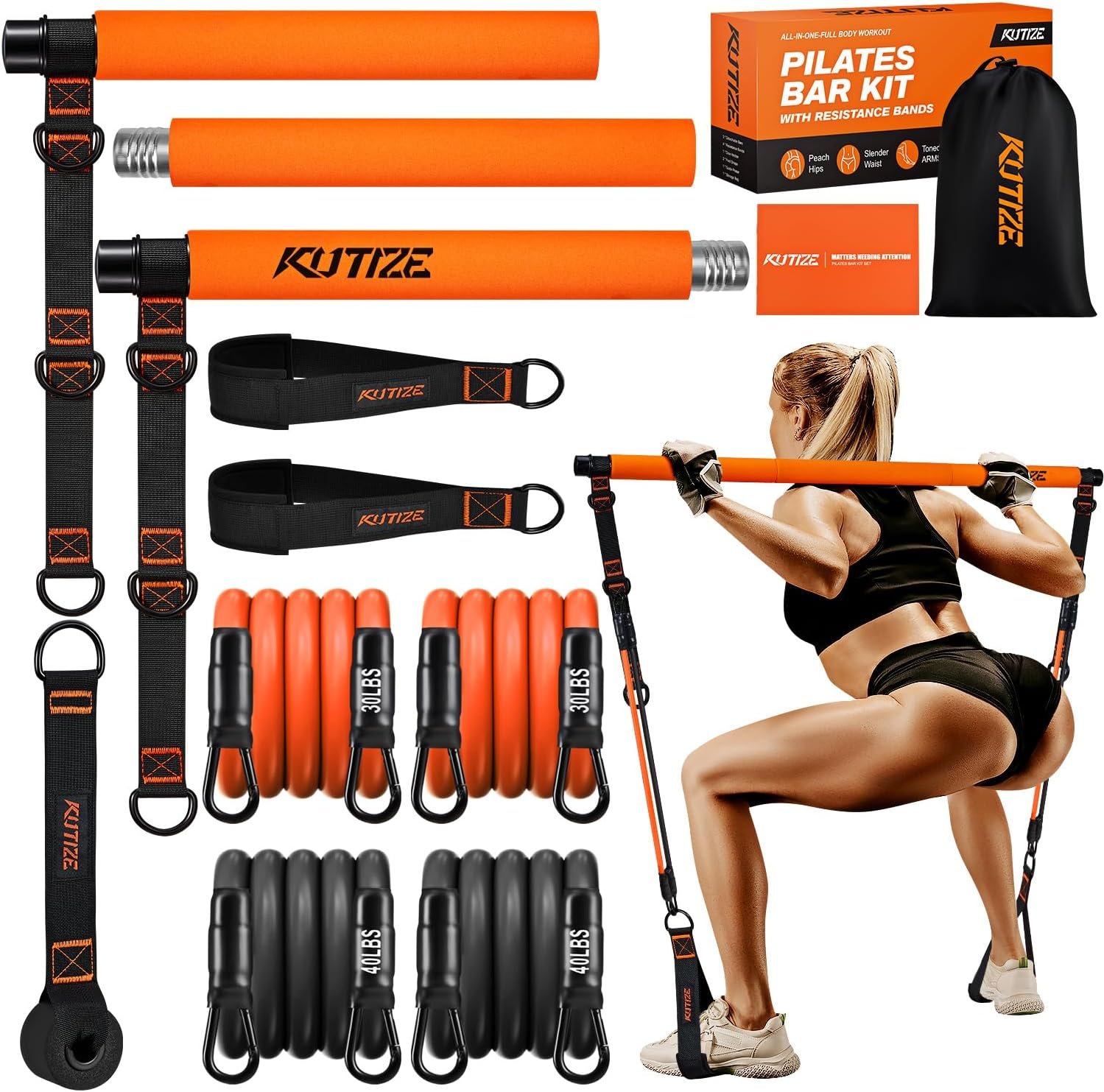 Elevate Your Home Workouts: An In-Depth Review of the Pilates Bar Kit with Resistance Bands