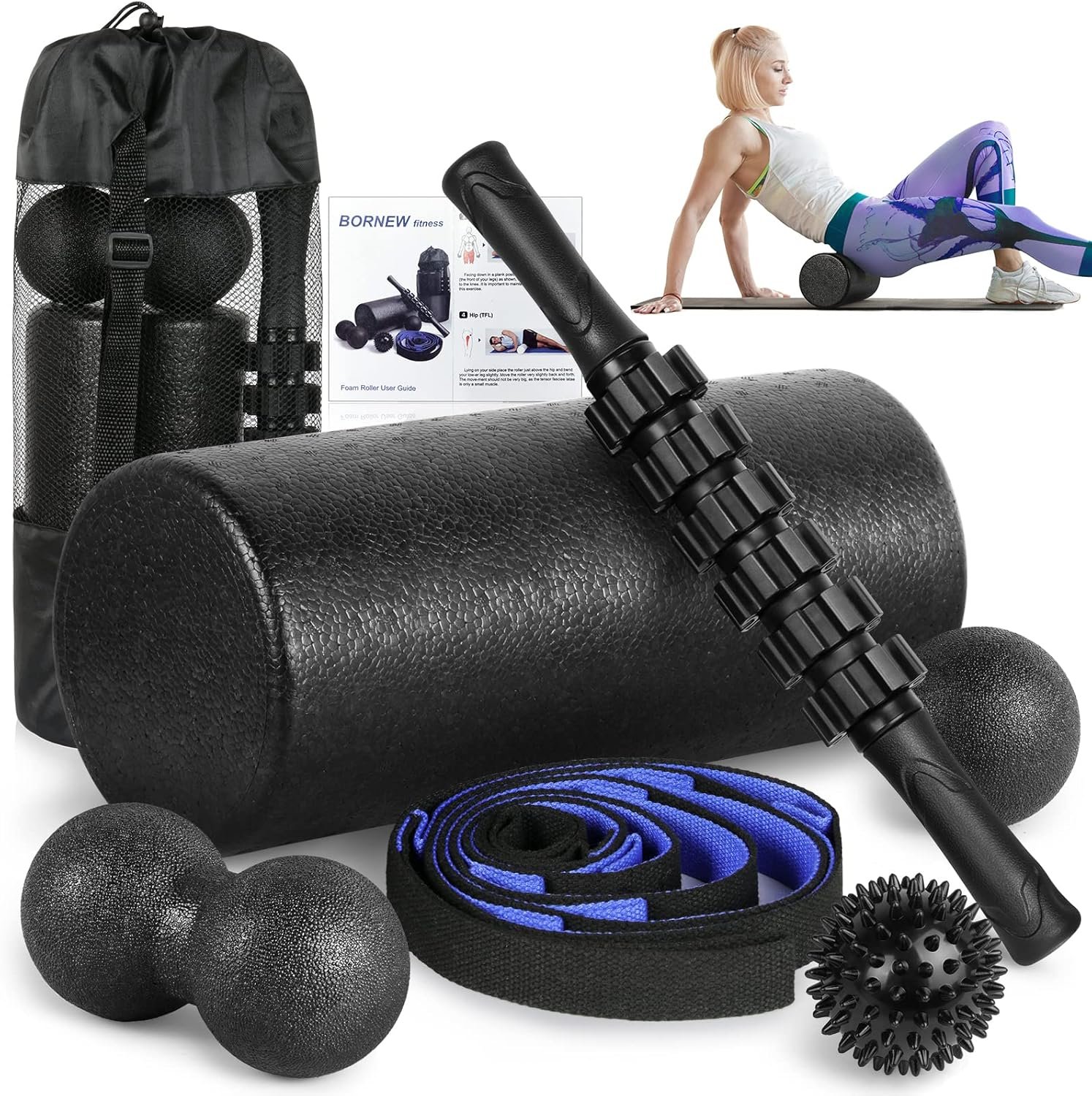 Revitalize Your Recovery: The Ultimate Foam Roller Set for Pain Relief & Flexibility!