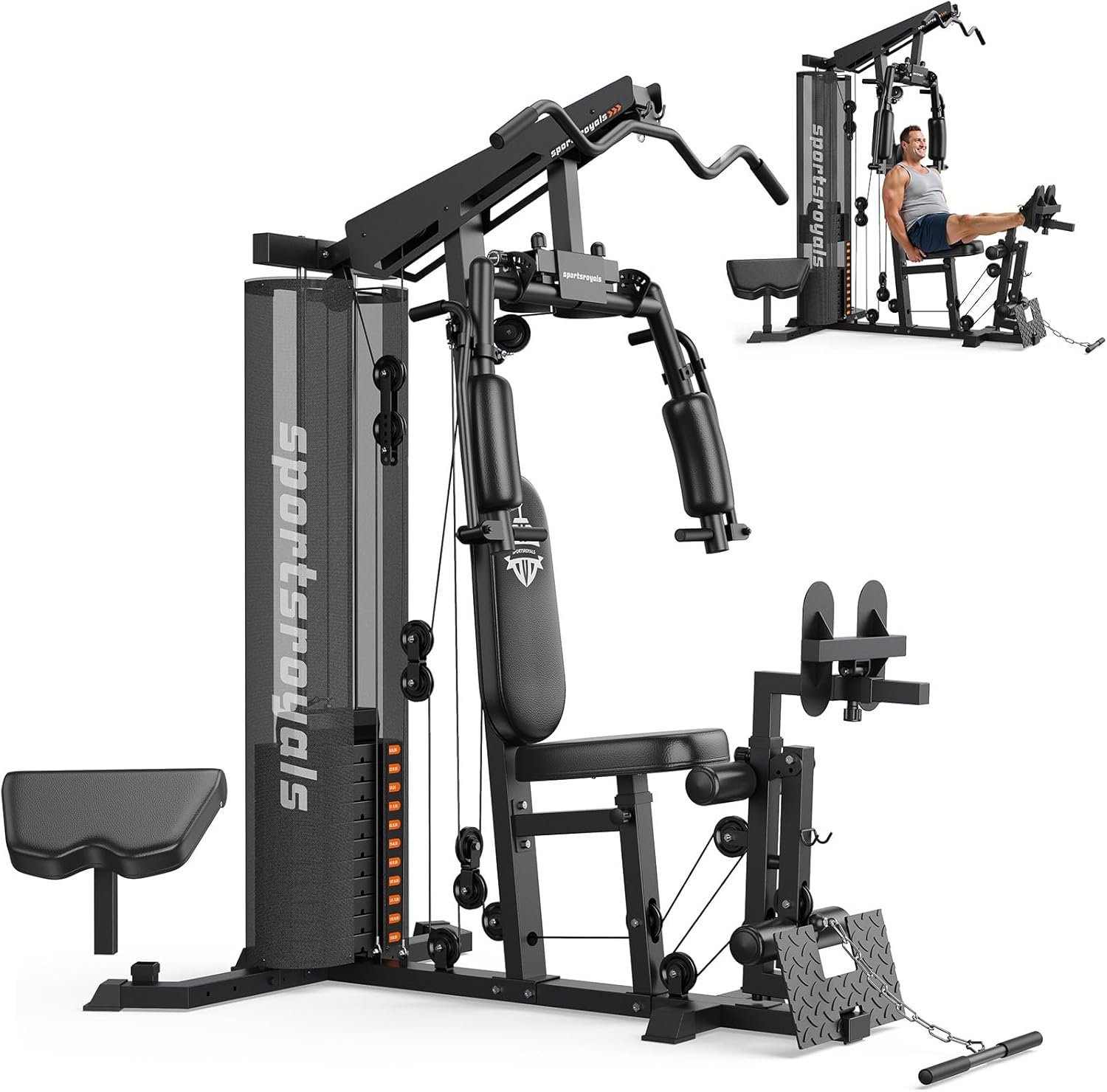 Transform Your Fitness: A Review of the Sportsroyals Home Gym Equipment