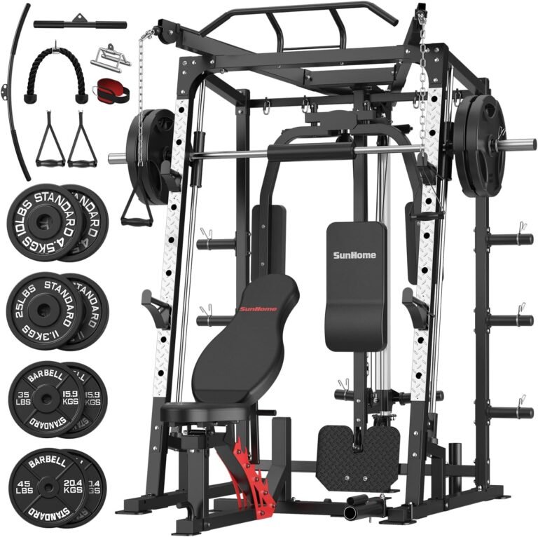 Transform Your Home Workout: A Review of the SunHome Smith Machine & Power Cage
