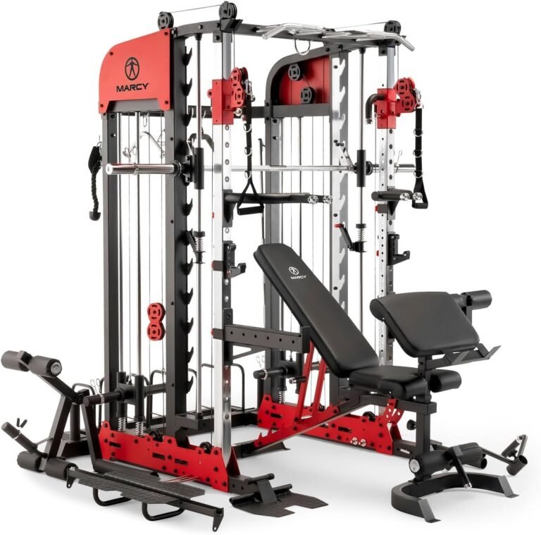 Transform Your Workout: The Marcy Pro Deluxe Smith Cage Home Gym System Review