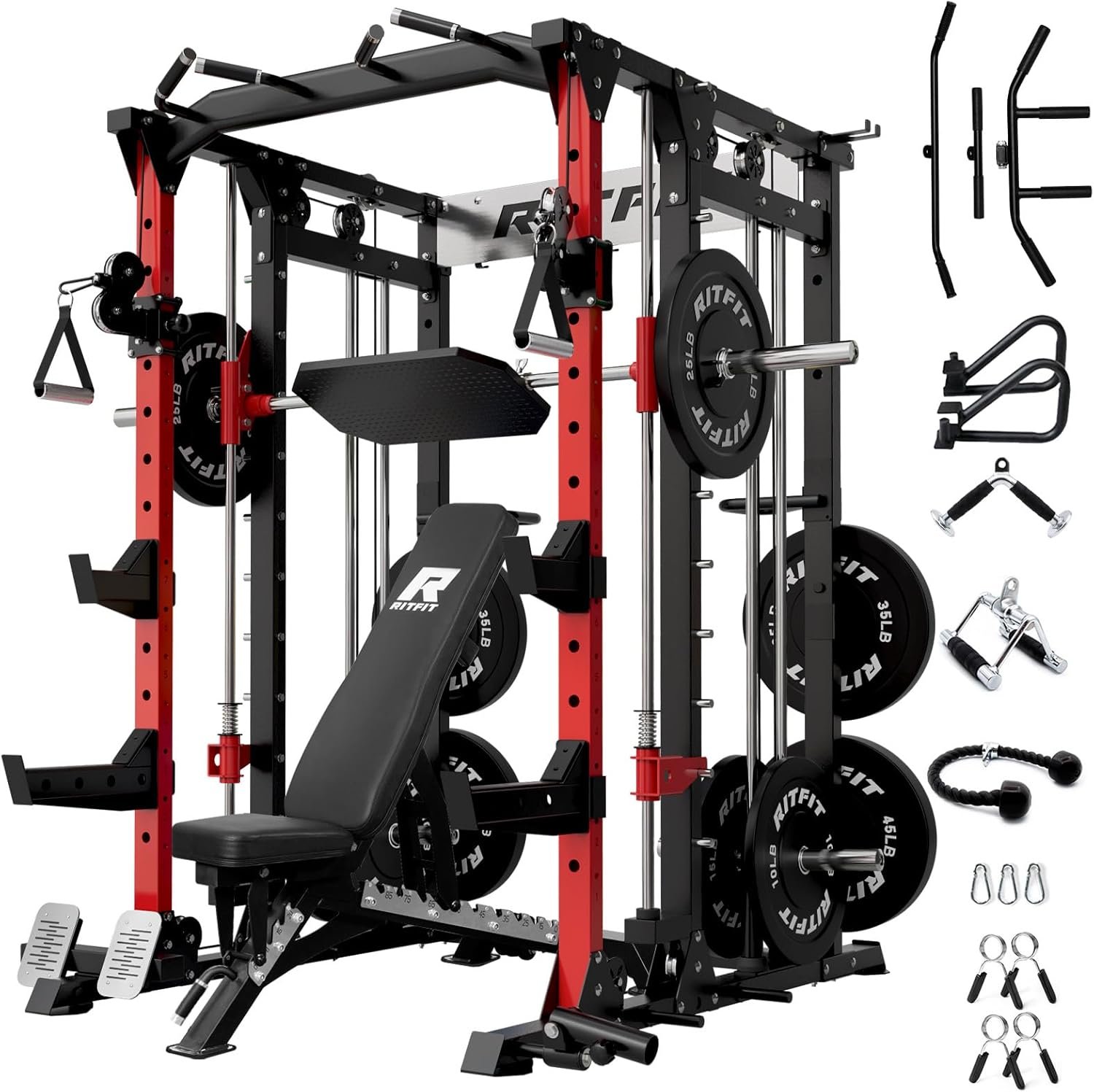 Maximize Your Home Workout: A Deep Dive into the RitFit Buffalo Smith Machine