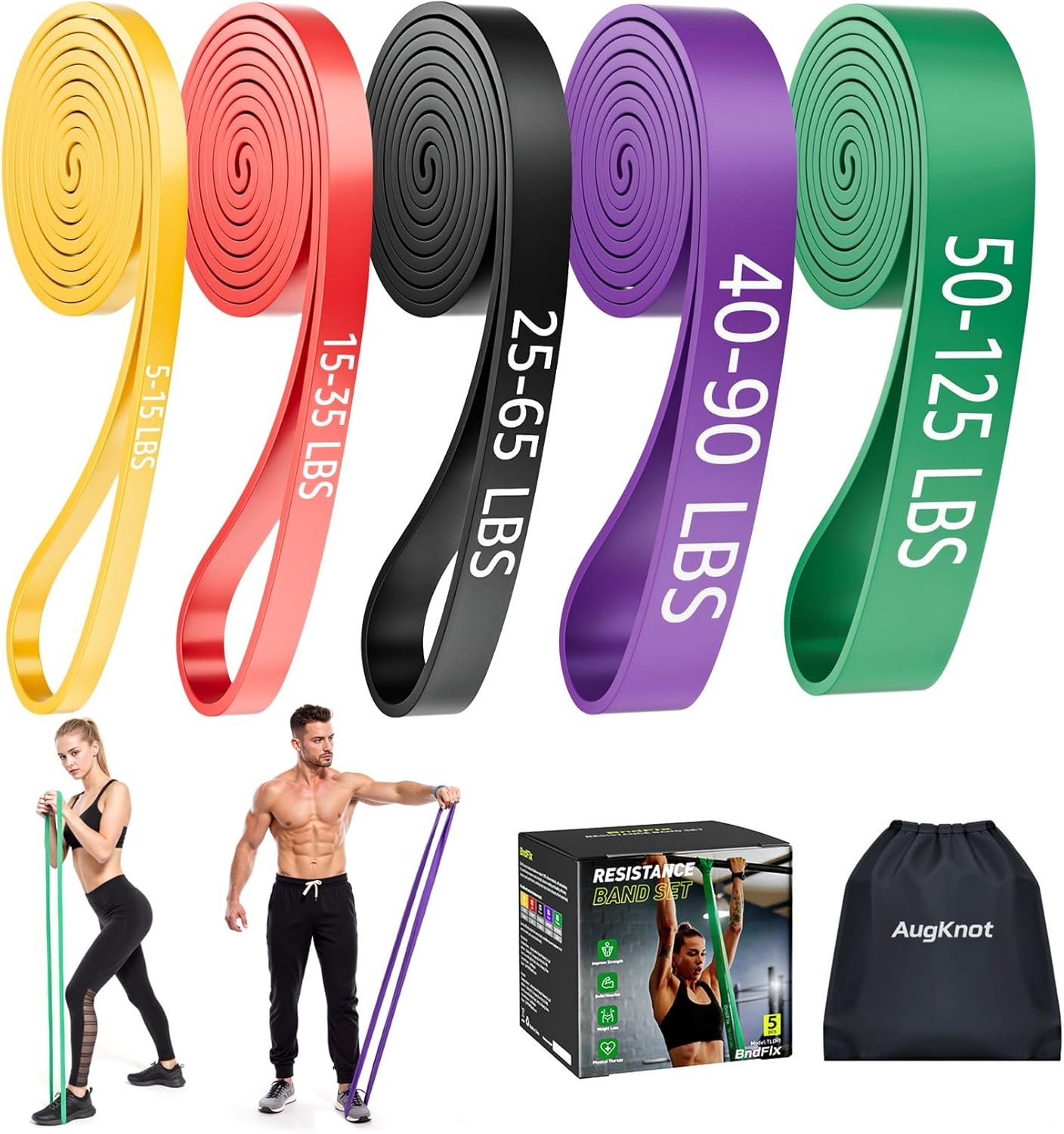 Power Up Your Workouts: The Ultimate 5-Level Resistance Bands Set Review