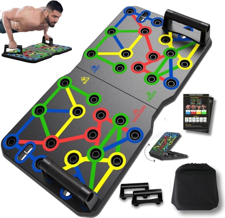 Transform Your Workouts with the AERLANG Extra Large Push Up Board: A 30-in-2 Home Gym Essential!