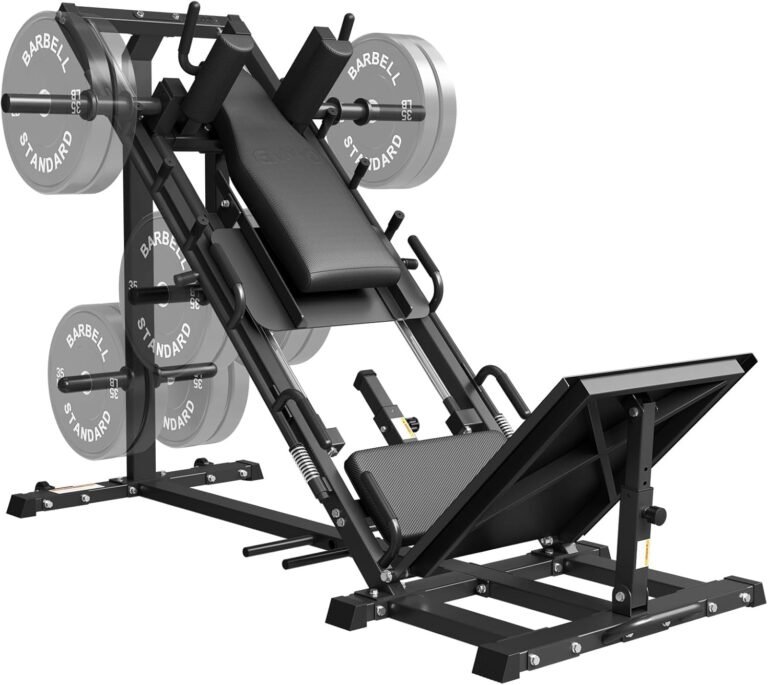 Unleash Your Leg Day Potential: GMWD Leg Press Hack Squat Machine Review